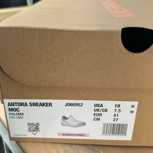 Merrell Antora Sneaker Moc- Paloma- Size 10 M- NIB - Picture 7 of 7